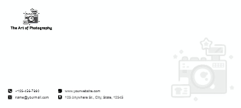 Music Dj Cheap Custom Envelope Printing template preview 4
