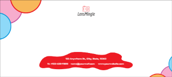Arts And Photography Cheap Custom Envelope Printing template preview 5