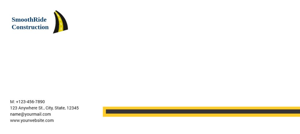 Transportation And Logistics Cheap Custom Envelope Printing template preview 24