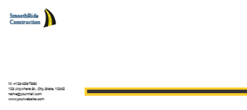 Transportation And Logistics Cheap Custom Envelope Printing template preview 9