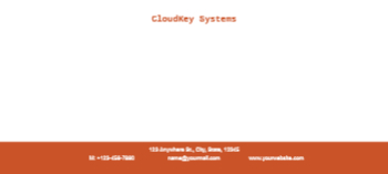 Clean Simple Cheap Custom Envelope Printing template preview 1