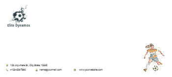 Sport Cheap Custom Envelope Printing template preview 3