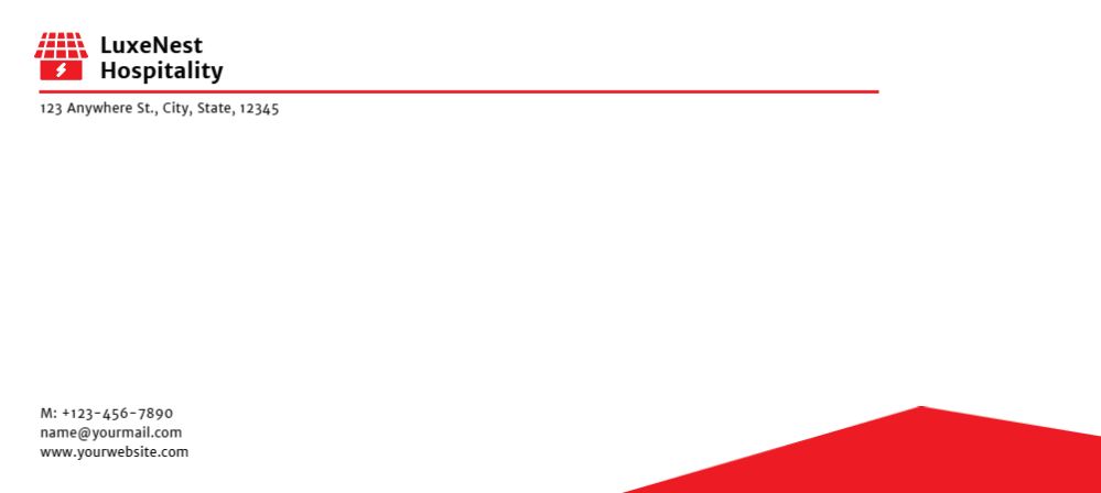 Electronics Cheap Custom Envelope Printing template preview 17