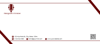 Entertainment Cheap Custom Envelope Printing template preview 7