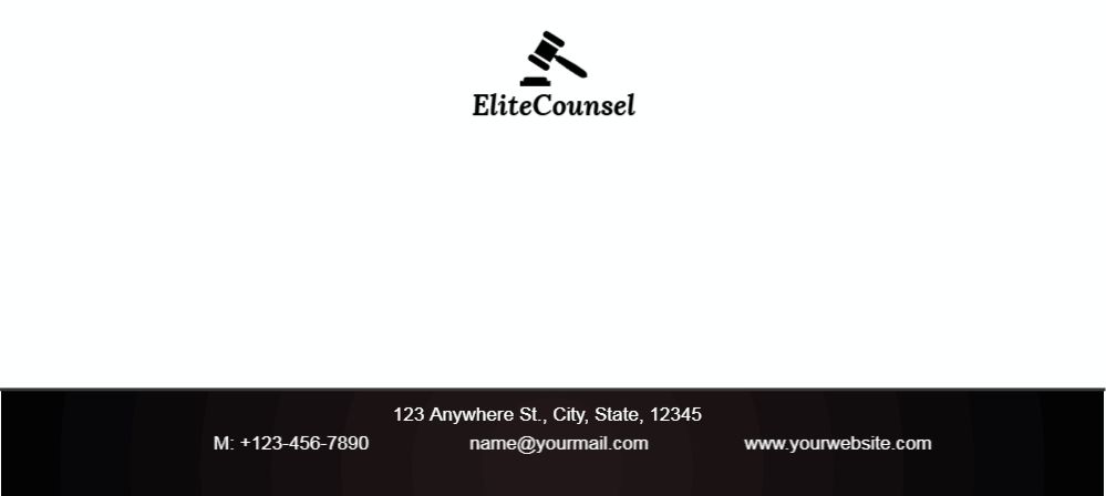 Automobile Cheap Custom Envelope Printing template preview 17