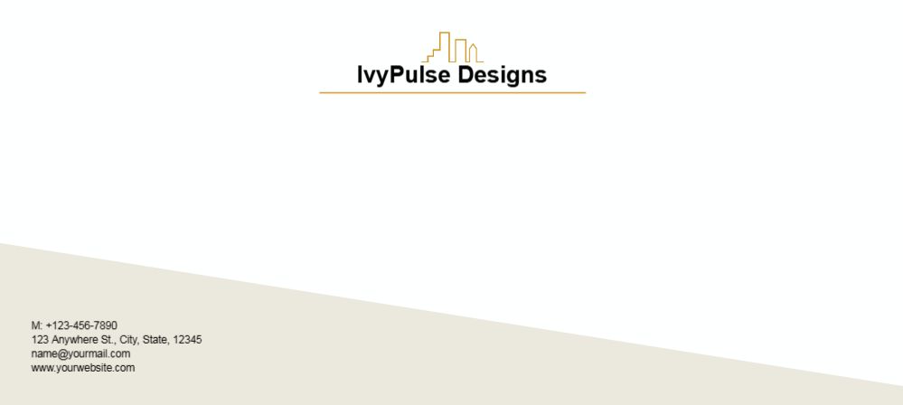 Real Estate Interior Design Cheap Custom Envelope Printing template preview 26