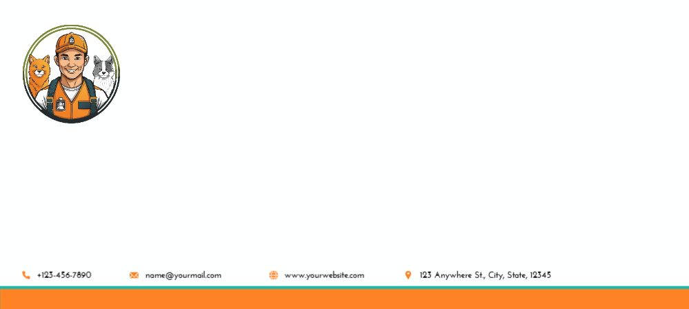 Animal Pets Cheap Custom Envelope Printing template preview 26