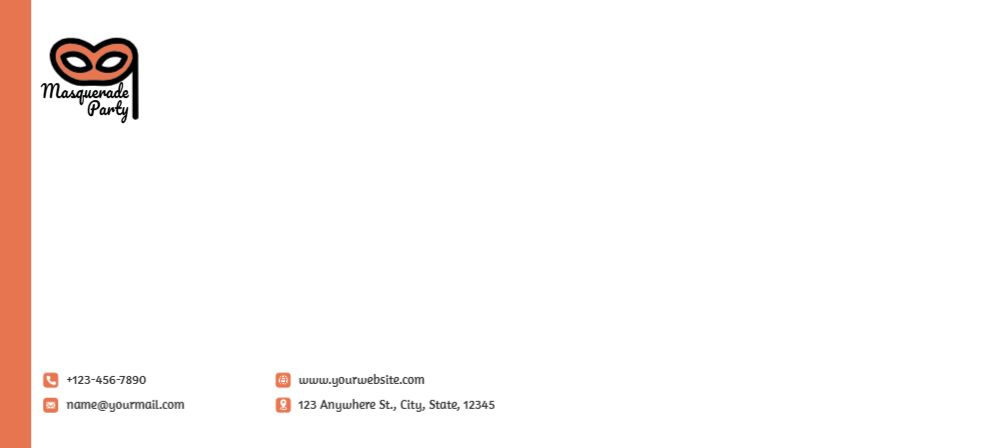 Entertainment Cheap Custom Envelope Printing template preview 16