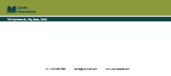 Computer Cheap Custom Envelope Printing template preview 5