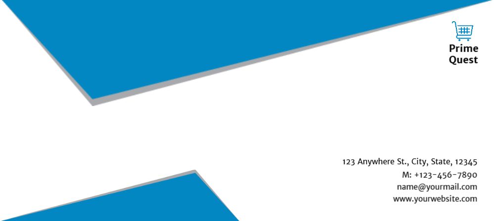Retail Shop Stores Cheap Custom Envelope Printing template preview 18