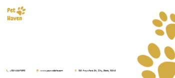 Animal Pets Cheap Custom Envelope Printing template preview 12