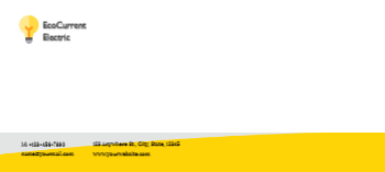Electronics Cheap Custom Envelope Printing template preview 13