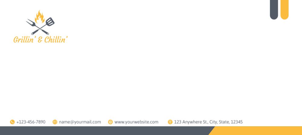 Coffee Bar Cheap Custom Envelope Printing template preview 17