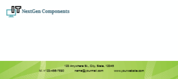 Computer Cheap Custom Envelope Printing template preview 11