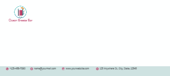 Coffee Bar Cheap Custom Envelope Printing template preview 12