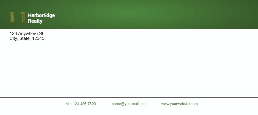 Lawyer Cheap Custom Envelope Printing template preview 19
