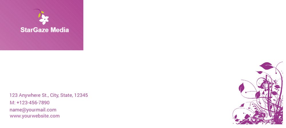 Illustrative Cheap Custom Envelope Printing template preview 25