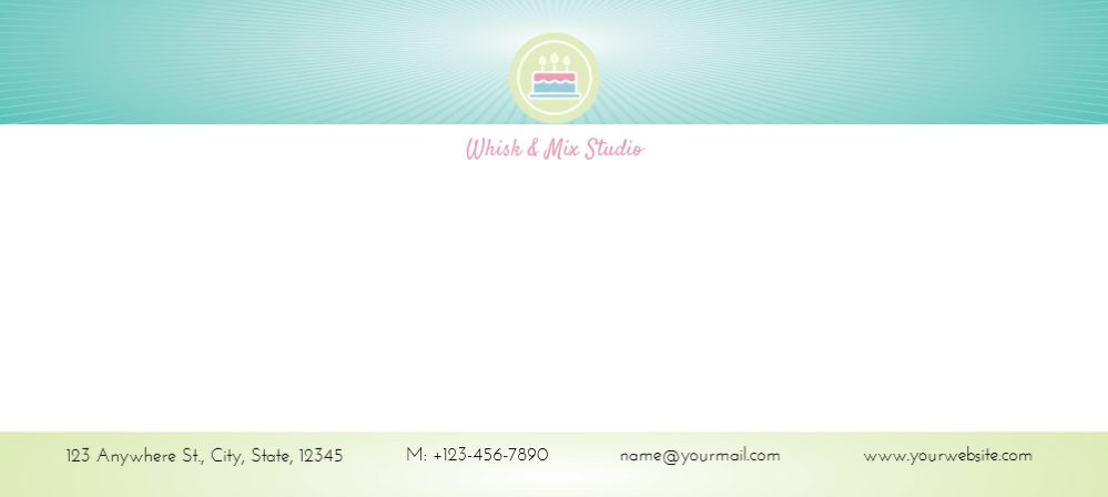 Basic Cheap Custom Envelope Printing template preview 21