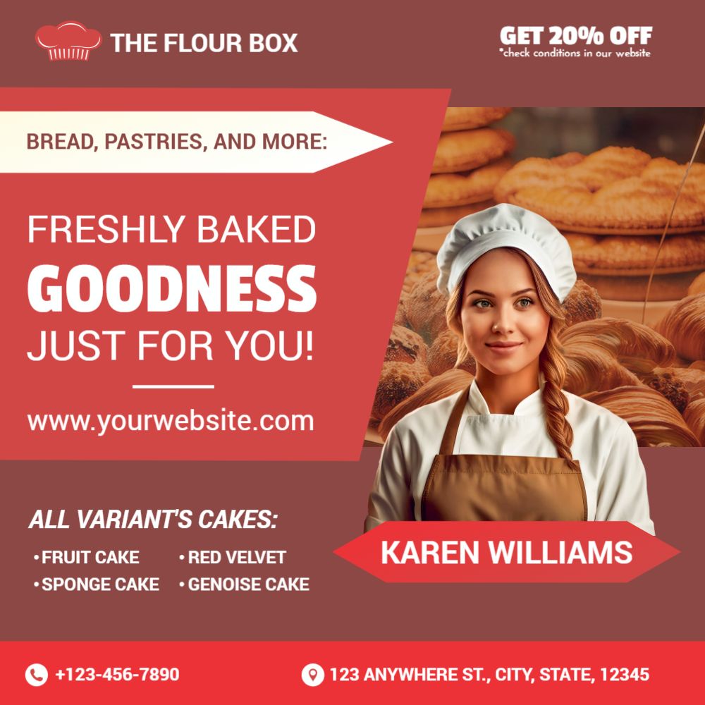Food Hotel And Restaurant Cheap Yard Signs template preview 14