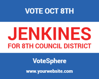 Basic Cheap Yard Signs template preview 4
