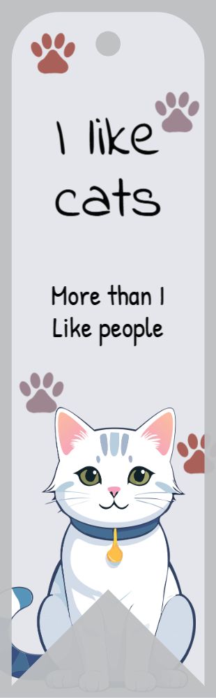 Animal Pets Bookmark Printing template preview 6