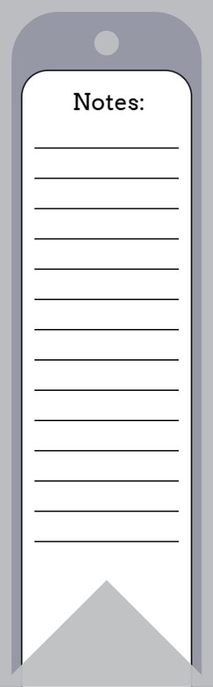 Happy Birthday Bookmark Printing template preview 9