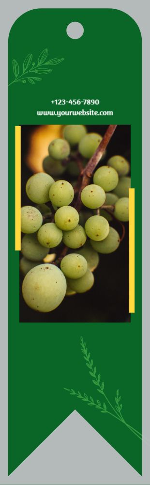 Agriculture Bookmark Printing template preview 14