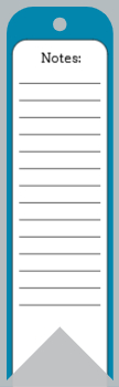 Human Resources Bookmark Printing template preview 3