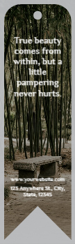 Beauty Bookmark Printing template preview 10