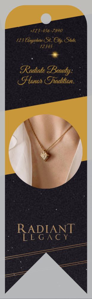 Beauty Bookmark Printing template preview 21