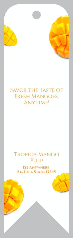 Food Hotel And Restaurant Bookmark Printing template preview 18