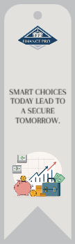 Finance Bookmark Printing template preview 2