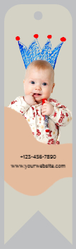 Basic Bookmark Printing template preview 2