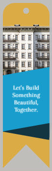 Real Estate Interior Design Bookmark Printing template preview 3