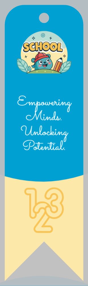 Education And Training Bookmark Printing template preview 11