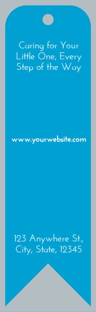 Baby Bookmark Printing template preview 10
