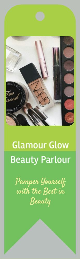 Spa Saloon Bookmark Printing template preview 5