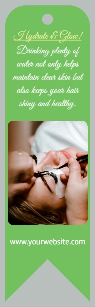 Spa Saloon Bookmark Printing template preview 6