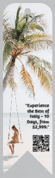 Travels Bookmark Printing template preview 6