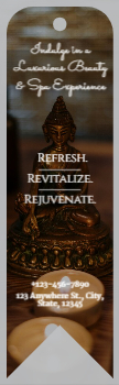 Beauty Bookmark Printing template preview 3