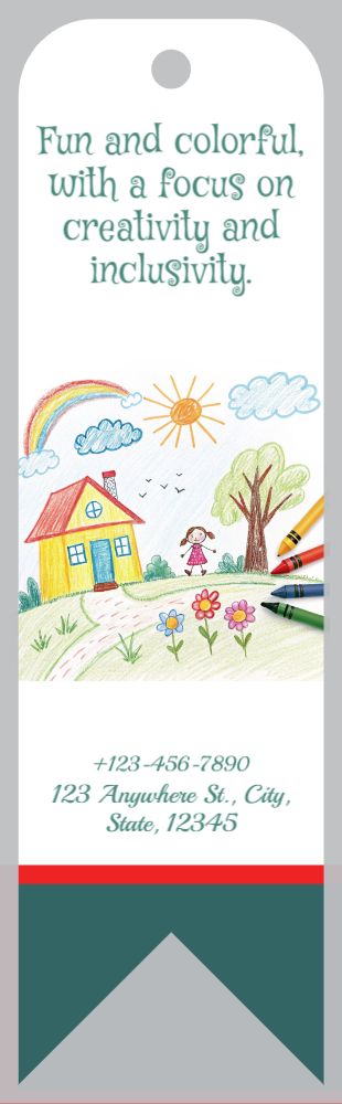 Basic Bookmark Printing template preview 28