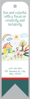 Basic Bookmark Printing template preview 13