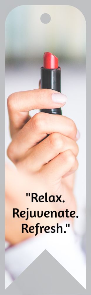 Beauty Bookmark Printing template preview 30