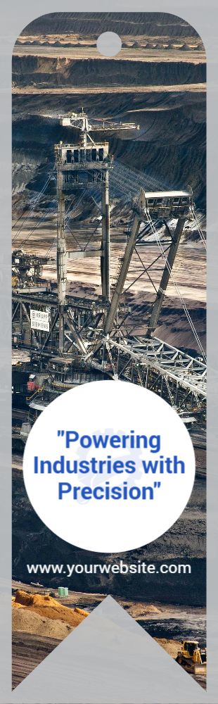 Industries Bookmark Printing template preview 7