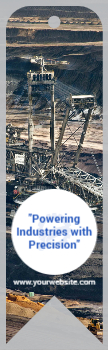 Industries Bookmark Printing template preview 3