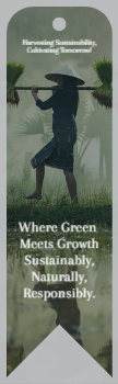 Agriculture Bookmark Printing template preview 4