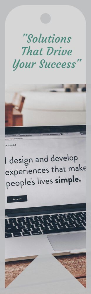 Clean Simple Bookmark Printing template preview 9