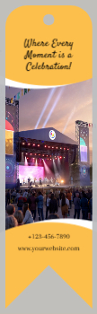 Music Dj Bookmark Printing template preview 4