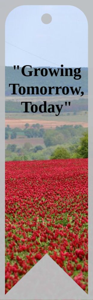 Flowers Bookmark Printing template preview 9