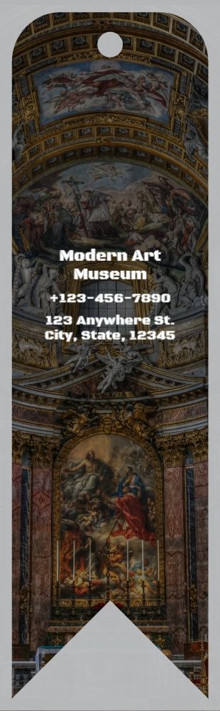 Arts And Photography Bookmark Printing template preview 20